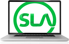 SLA Logo Computer